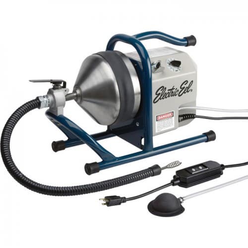 Electric Eel Counter Top Drain Cleaning Machine _ Auto Feed